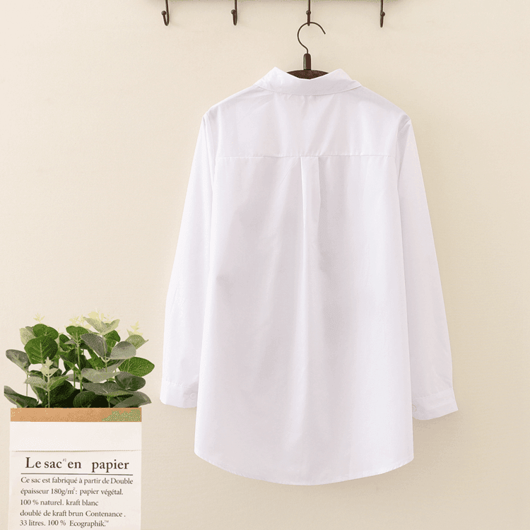 טוניקה מכופתרת בגיזרה נשית ארוכה בשילוב אלמנט צרפתי של מעצב להופעה מושכת - לה איסלה