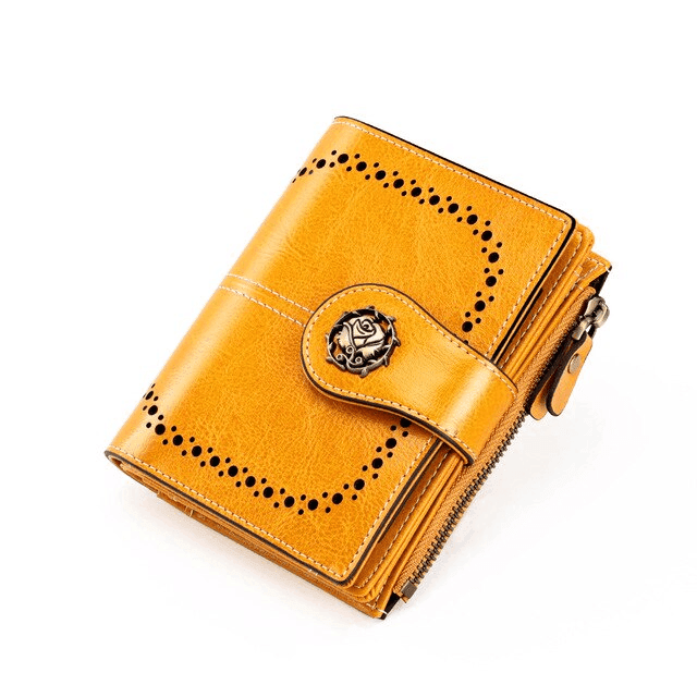 ארנק עור מקורי מאיטליה בגיזרה נשית פרקטית עם תאים מדוייקים ללוק נשי משובח - לה איסלה