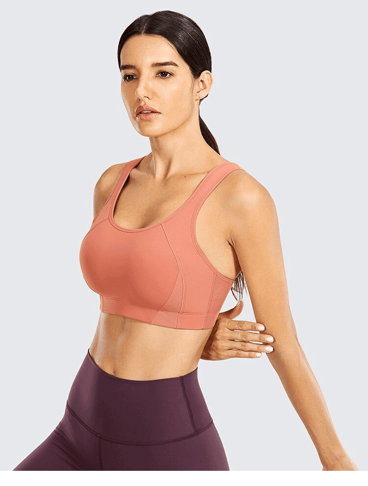 חזיית פטנט ספורטיבית בסגירה שמקבעת יציבה טובה להופעה מרשימה ולנוחות פרקטית - לה איסלה