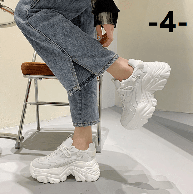 סניקרס אופנתיות בגיזרה נשית אורטופדית להופעה מחטבת ומחיאה וללוק בולט - לה איסלה