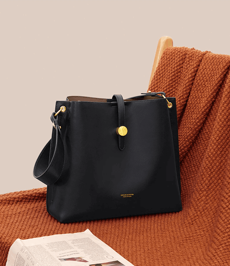 תיק עור יקרתי ומובחר של מעצב פרטי בגיזרת שק אלגנטית להופעה נשית מחשמלת - לה איסלה