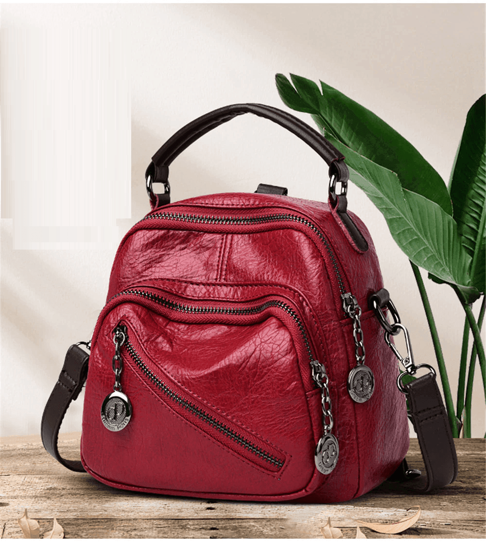 תיק גב אישי מעור בגיזרה אלגנטית ובגימור איכותי פרקטי להופעה נשית כובשת - לה איסלה