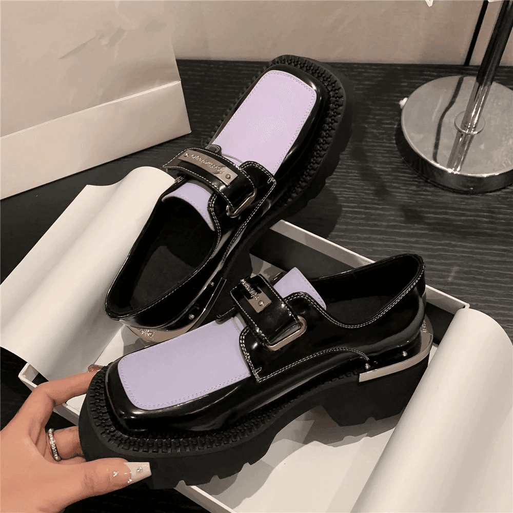 מוקסין רטרו מעור מקורי של מעצב בלעדי להופעה של אישה שרוצה לתת לוק מטורף - לה איסלה