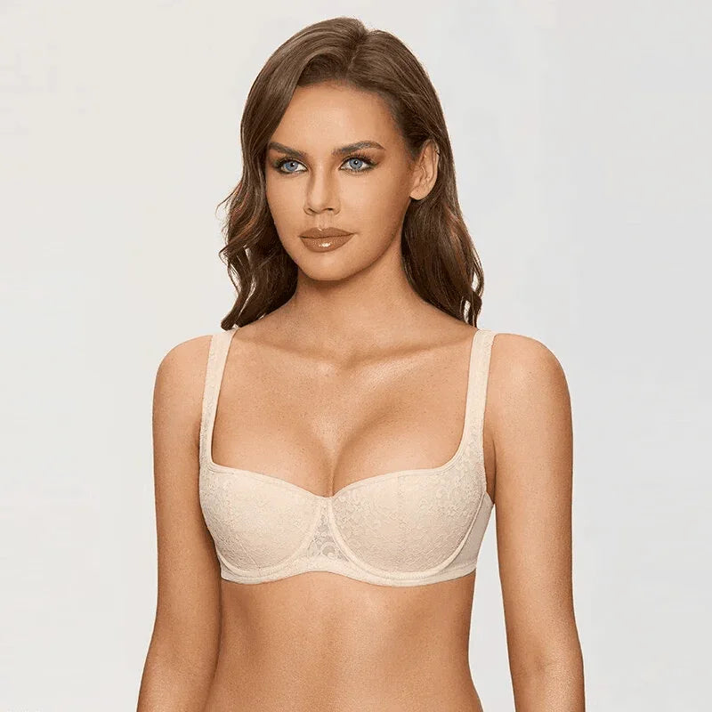 חזיית פוש אפ עדינה בגיזרה נשית מחזיקה לחזה שצריך הרמה נינוחה ולהופעה משודרגת - לה איסלה