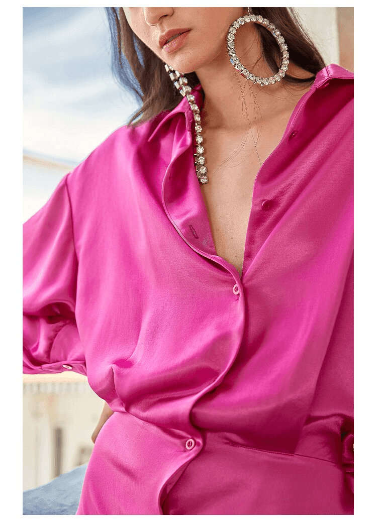 שמלת מעצב איטלקי בצבע פוקסיה טרנדי ומהפנט להופעה שתמיד תהיי בה במרכז - לה איסלה