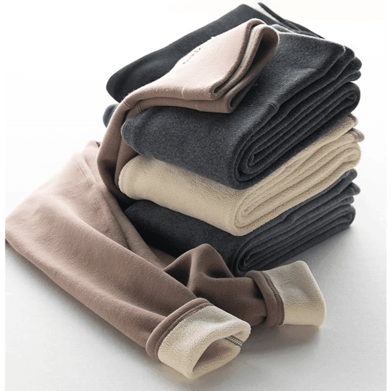 מכנס תרמי עם פרווה פנימית מחממת בגיזרת סקיני נוחה להופעה פרקטית - לה איסלה