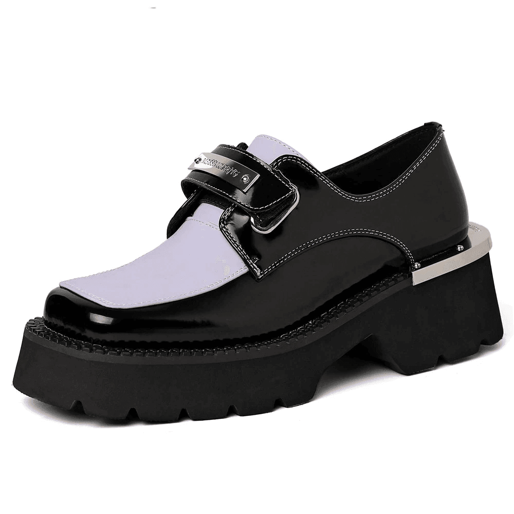 מוקסין רטרו מעור מקורי של מעצב בלעדי להופעה של אישה שרוצה לתת לוק מטורף - לה איסלה