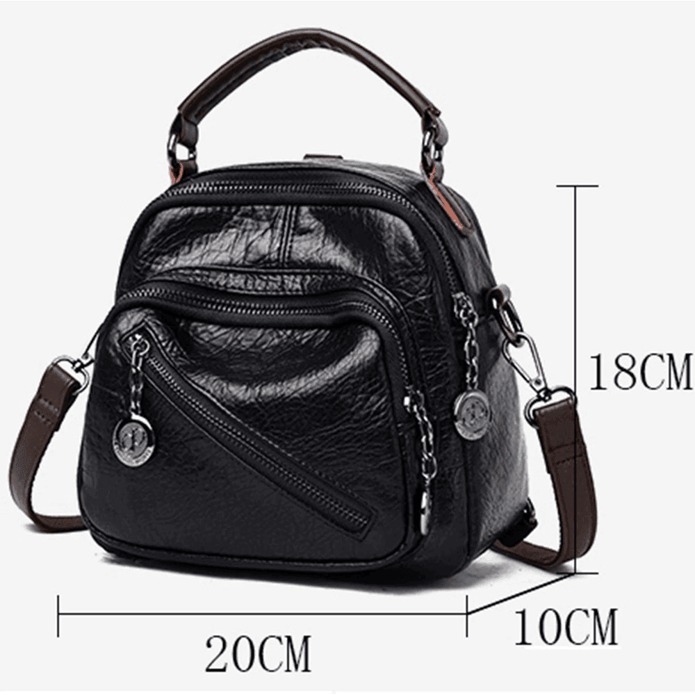 תיק גב אישי מעור בגיזרה אלגנטית ובגימור איכותי פרקטי להופעה נשית כובשת - לה איסלה