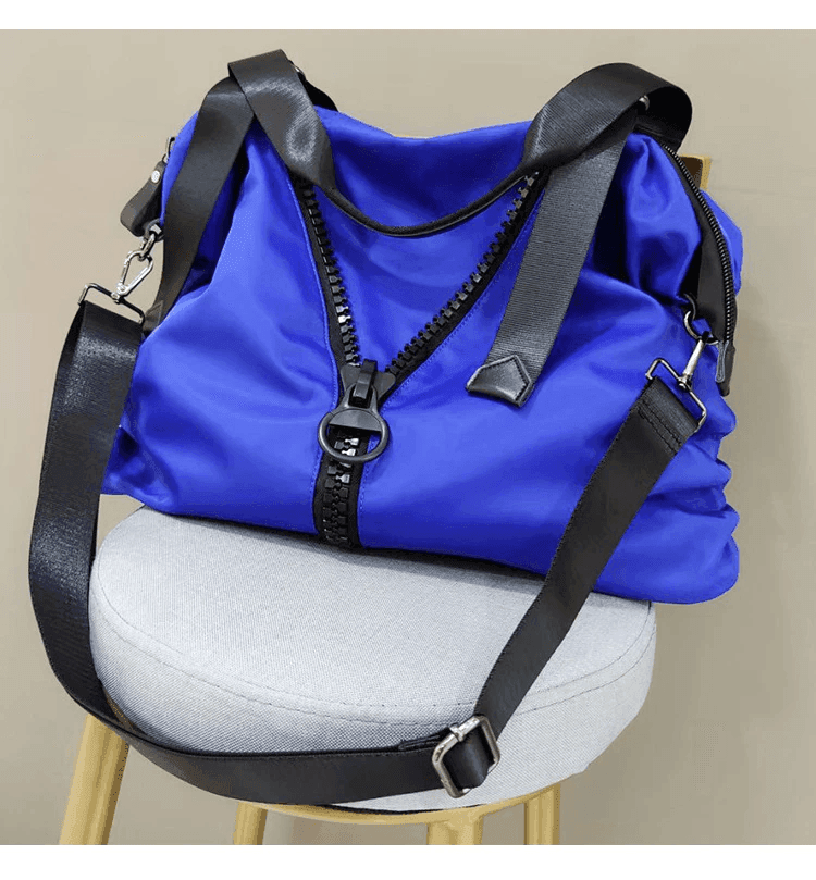 תיק מדליק של מעצב בגיזרת שק עם ריץ רץ אופנתי לעיטור להופעה נשית ייחודית - לה איסלה