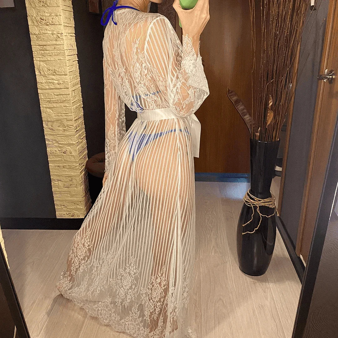 עליונית חוף תחרה בגיזרת מלמלה משגעת ללוק היסטרי ומושך ולהופעה מנצחת שלך - לה איסלה