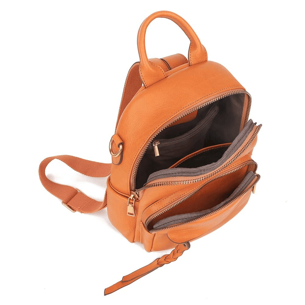 תיק עור איטלקי בחלוקה חכמה של תאים להופעה נשית בסטייל וללוק עוצמתי במיוחד - לה איסלה