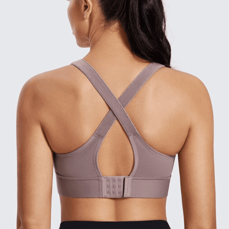 חזיית ספורט חכמה בסגירה קידמית שמחזקת את הגב לאישה שרוצה ביטחון - לה איסלה