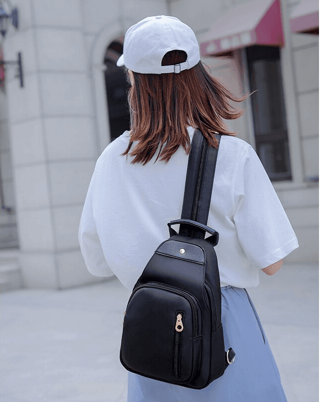 תיק גב קטן לנשיאה של חפצי ערך ללוק אירופאי מרהיב ולהופעה נשית אופנתית - לה איסלה