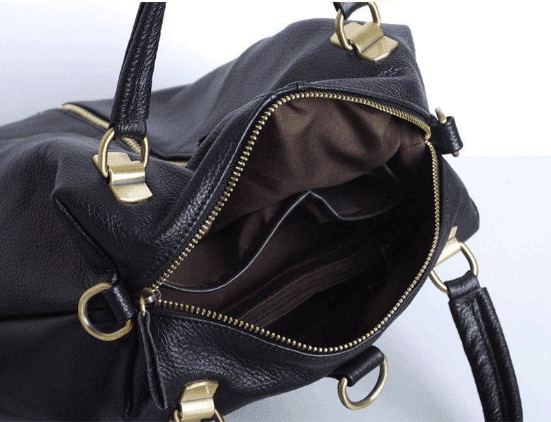 תיק עור של מעצב צרפתי בגימור עור רך ומ-ש-ג-ע להופעה נשית איכותית - לה איסלה