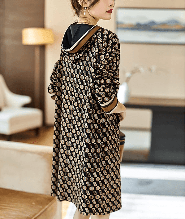 שמלת הודיס מרהיבה בשילוב צבעים ממותגים ללוק של אישה חזקה וכובשת - לה איסלה