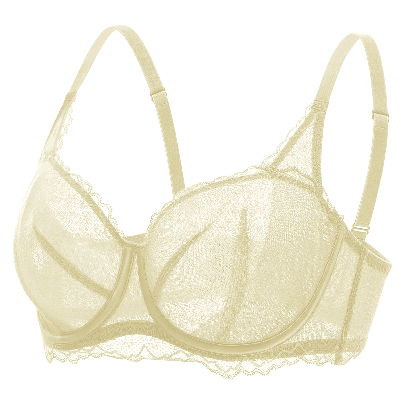 חזיית מינימייזר עם עצם בגיזרת משי דקה ללוק נשי סקסי ומושך - לה איסלה