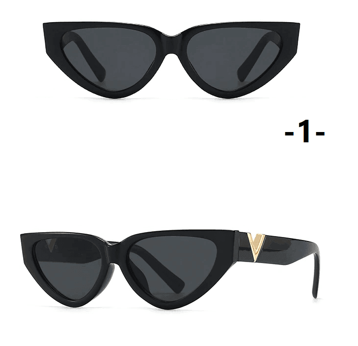 משקפי שמש ייחודיות בגימור וי מושלם להופעה נשית מדוייקת שמשלימה לך את הלוק - לה איסלה