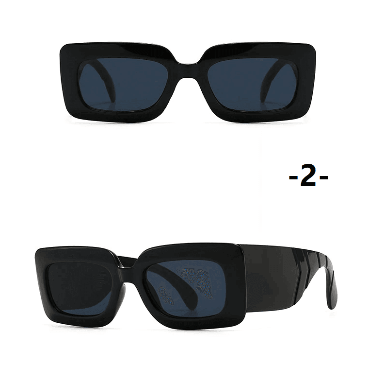 משקפי שמש ממילאנו בגימור פרקטי שנתפס על הראש להופעה נשית קייצית מתוחכמת - לה איסלה