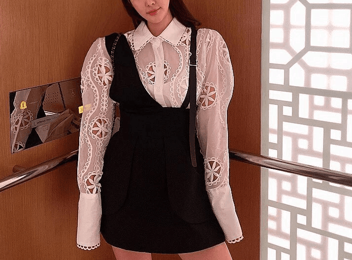 מכופתרת אלגנטית ומרשימה בגיזרת תחרה מושלמת להופעה שתמיד תגרפי מחמאות - לה איסלה