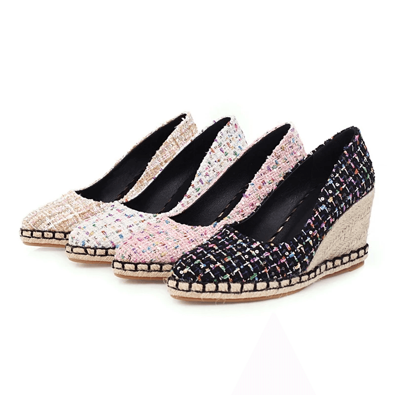 מוקסין קיץ ממילאנו בגיזרת בד בסיגנון פפיטה מדליק להופעה נשית חתיכית הורסת - לה איסלה