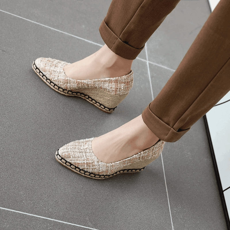 מוקסין קיץ ממילאנו בגיזרת בד בסיגנון פפיטה מדליק להופעה נשית חתיכית הורסת - לה איסלה