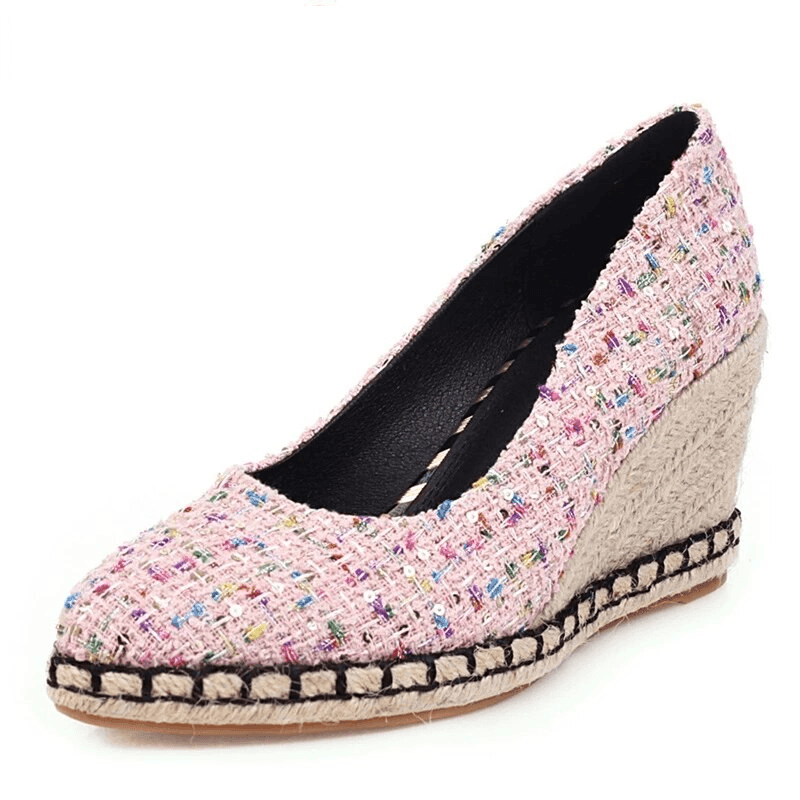 מוקסין קיץ ממילאנו בגיזרת בד בסיגנון פפיטה מדליק להופעה נשית חתיכית הורסת - לה איסלה