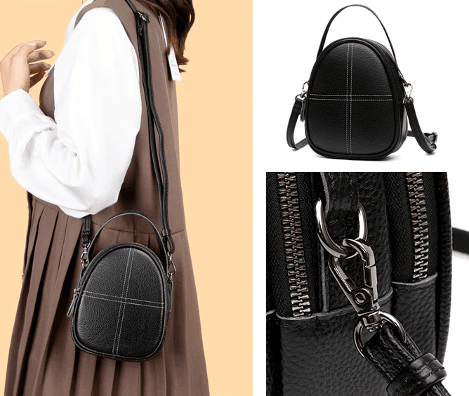 תיק אישי מאיטליה בגימור נשי מעוצב בחלוקה נבונה של תאים ללוק מרהיב ביופיו - לה איסלה