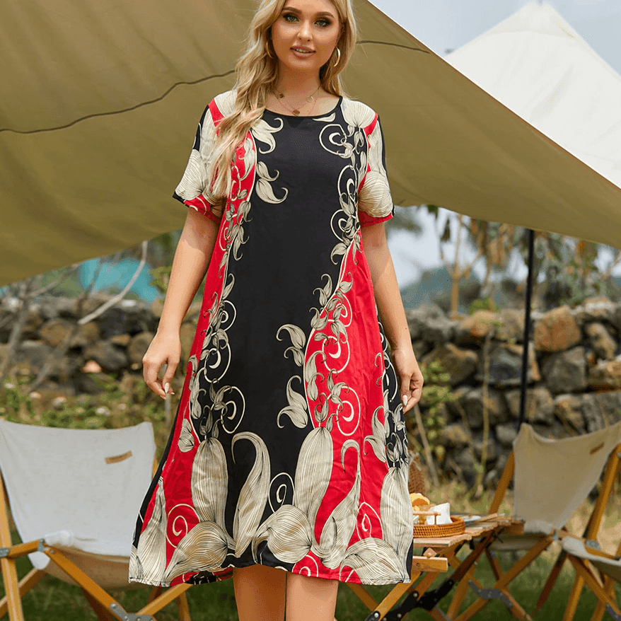 שמלה אסימטרית בסיגנון אותנטי מושלם להופעה שתרגישי בה נשית ומחוברת לעצמך - לה איסלה