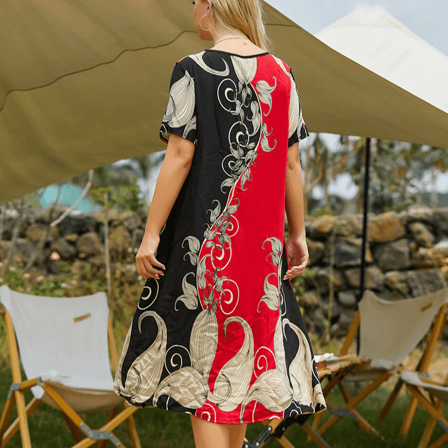 שמלה אסימטרית בסיגנון אותנטי מושלם להופעה שתרגישי בה נשית ומחוברת לעצמך - לה איסלה