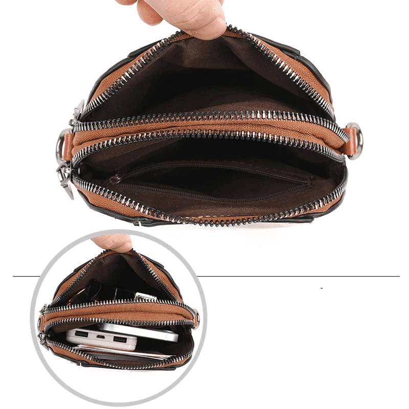 תיק ארנק בגיזרה נשית חתיכית לנשיאה על הכתף להופעה אופנתית במיוחד - לה איסלה