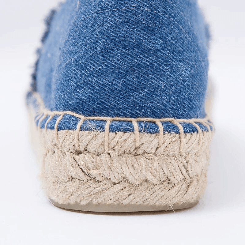 נעל קנבס מג'ינס כותנה ללוק אופנתי טרנדי ולהופעה של אישה שיודעת מה היא שווה - לה איסלה