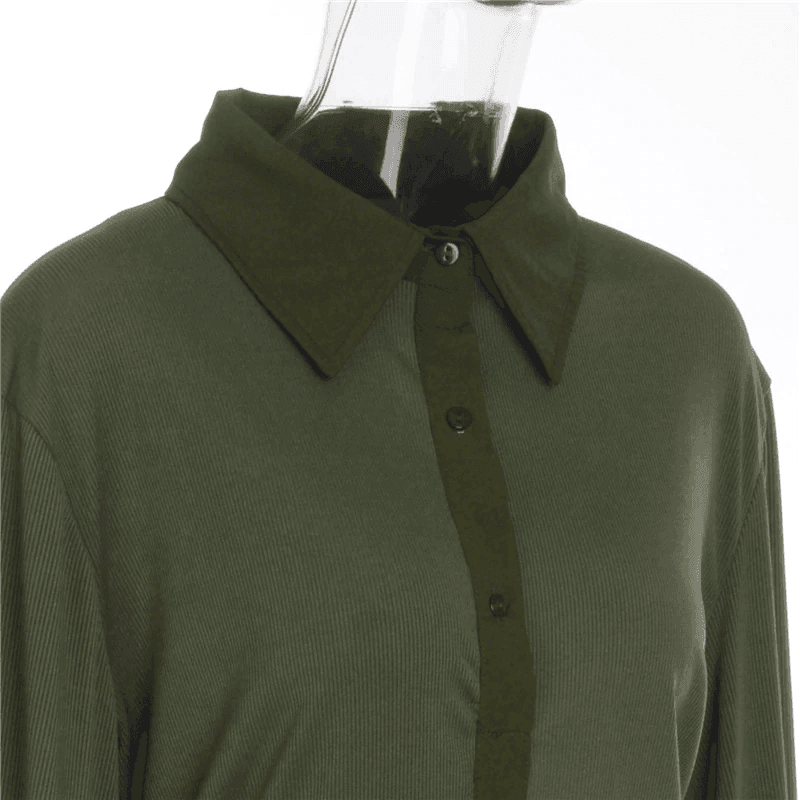 חליפה משגעת מבד נעים של חולצה מכופתרת ומכנס מנג'ט מאיטליה - לה איסלה