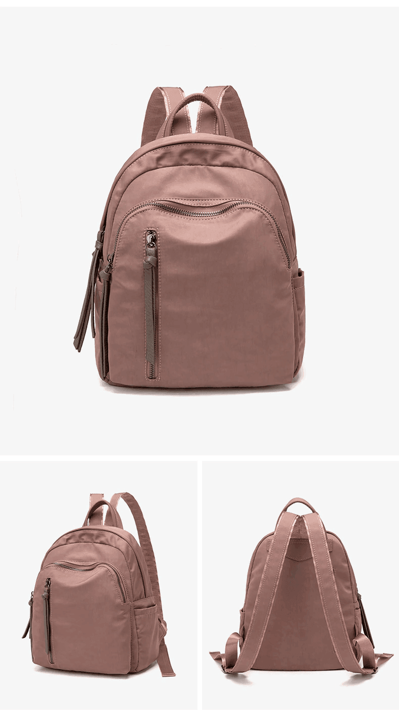 תיק גב עמיד למים בחלוקה פרקטית של תאים וללוק נשי לא מתאמץ - לה איסלה