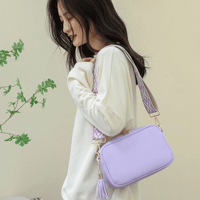 תיק נשים היסטרי של מעצב על בגימור אתני של רצועה מיוחדת להופעה עדינה - לה איסלה