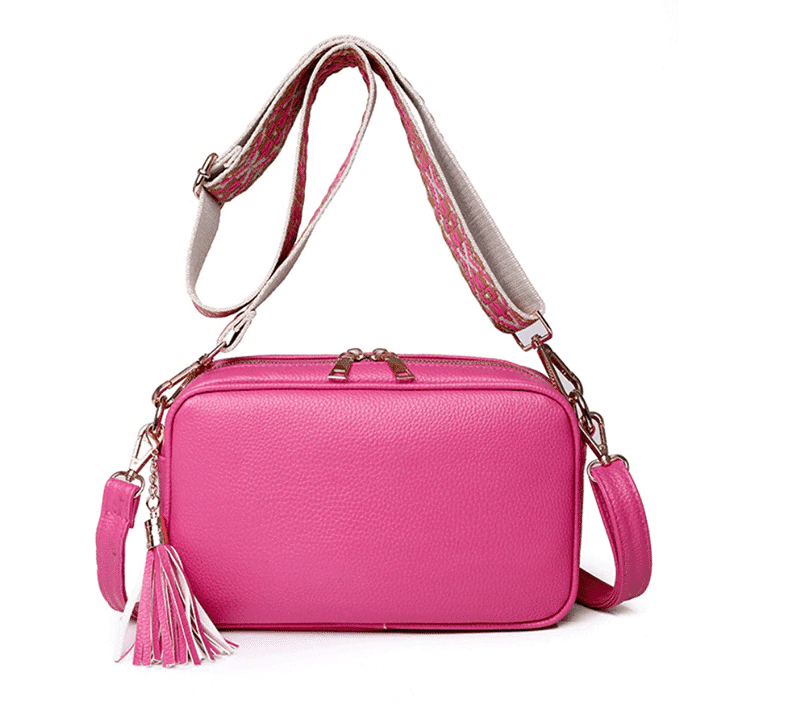 תיק נשים היסטרי של מעצב על בגימור אתני של רצועה מיוחדת להופעה עדינה - לה איסלה