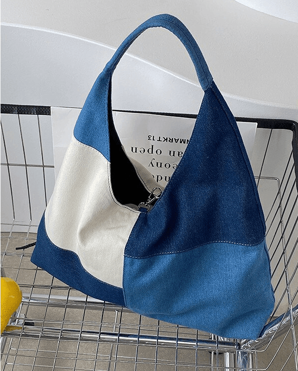 תיק ג'ינס בגיזרת שק איטלקי להופעה נשית מובילה וללוק שתרגישי בו כוכבת - לה איסלה