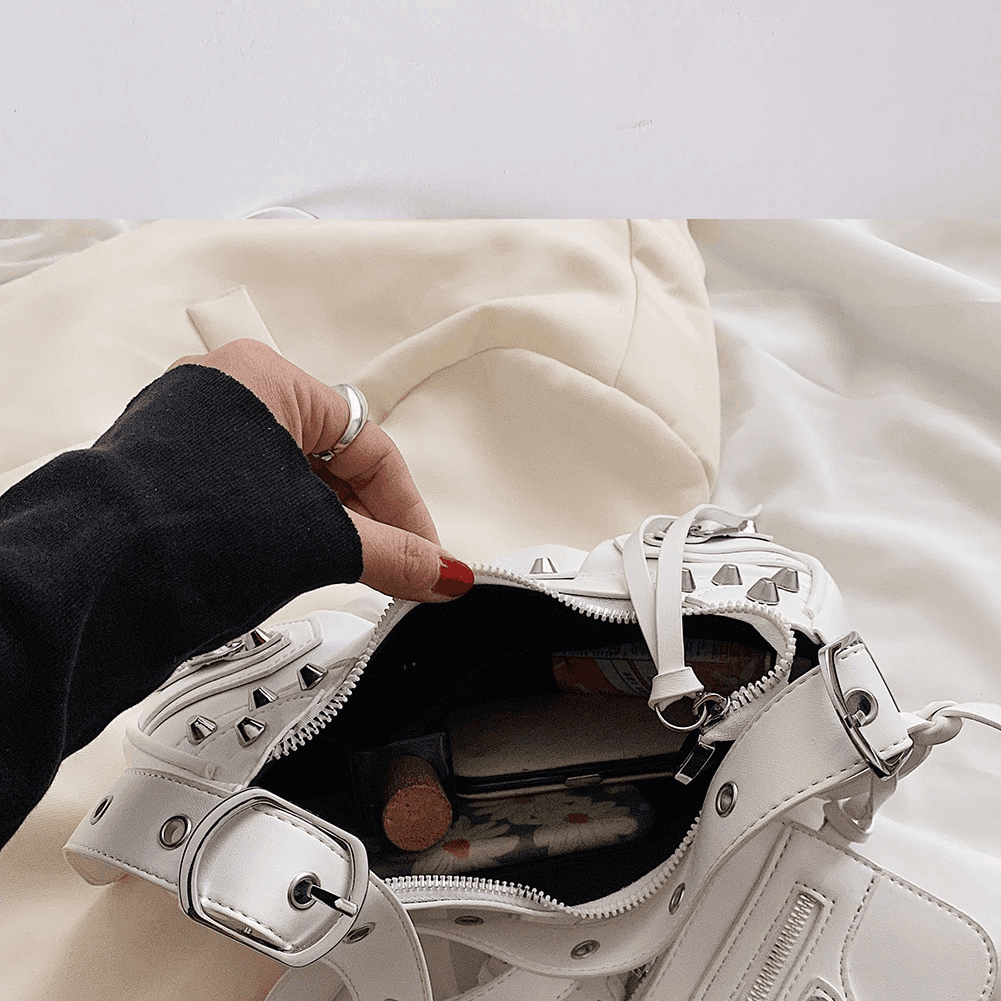 תיק אופנתי ליציאות בשילוב ארנק תואם לכסף קטן להופעה נשית אלגנטית ויוקרתית - לה איסלה