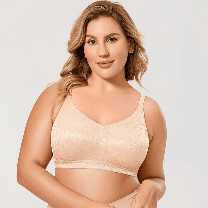 חזייה ממכרת במידות גדולות בגיזרה מכסה ועוטפת - לה איסלה