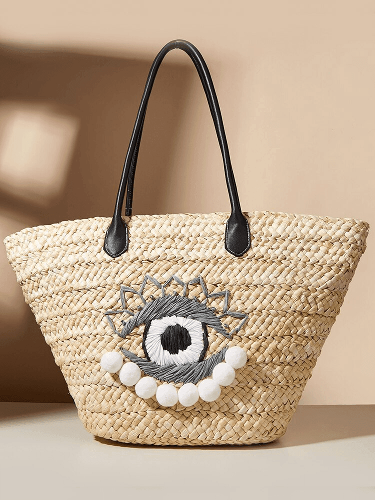 תיק קש של מעצב ישראלי נגד 'עין הרע' להופעה של אישה שמפגינה תעוזה עוצמתית - לה איסלה