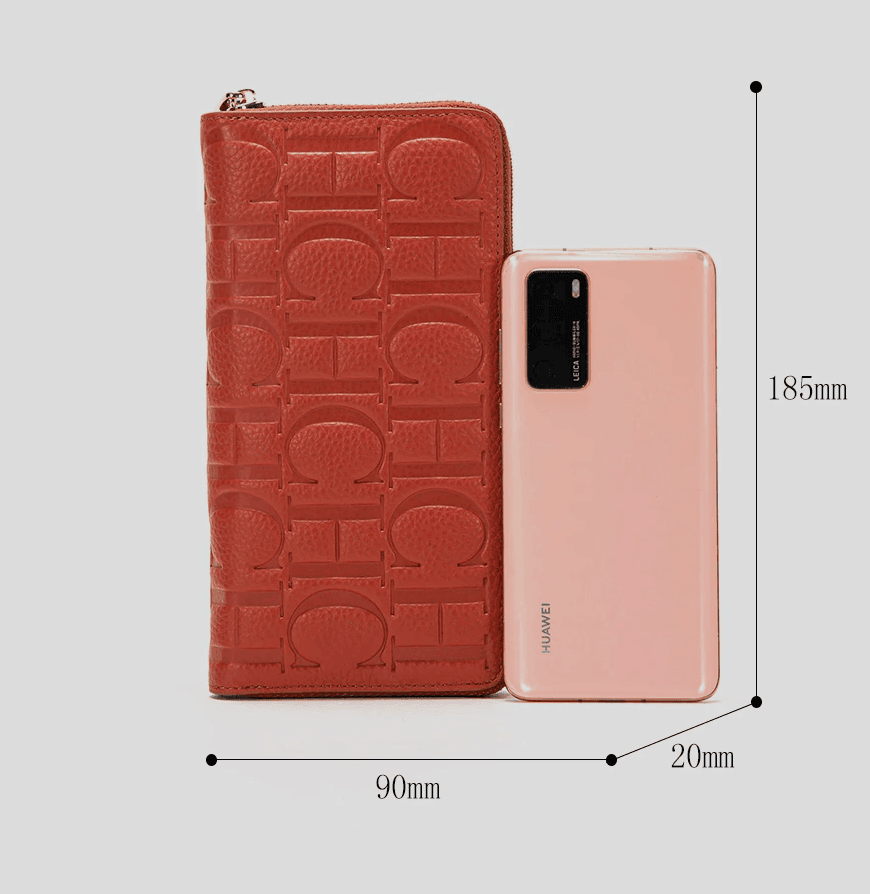 ארנק עור מקורי בחלוקה נבונה של תאים להופעה נשית מרשימה וללוק מקורי - לה איסלה