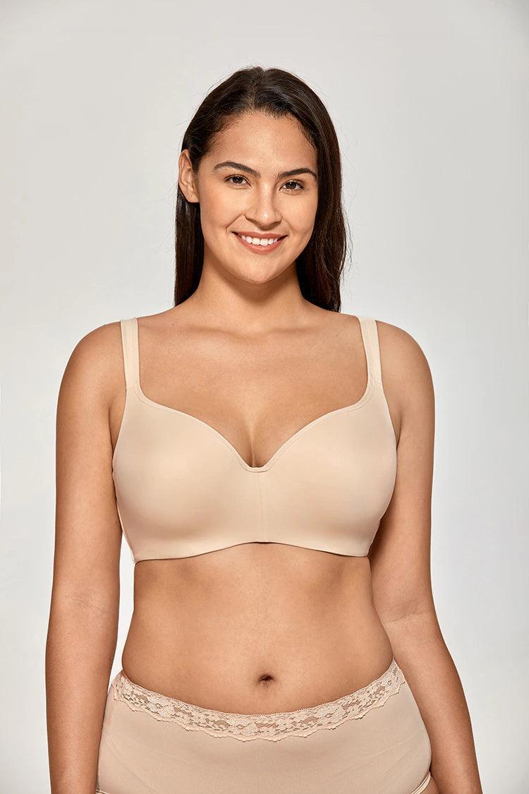 חזייה לא תפרים מודרנית עם קאפ מובנה ללוק נשי מרהיב - לה איסלה