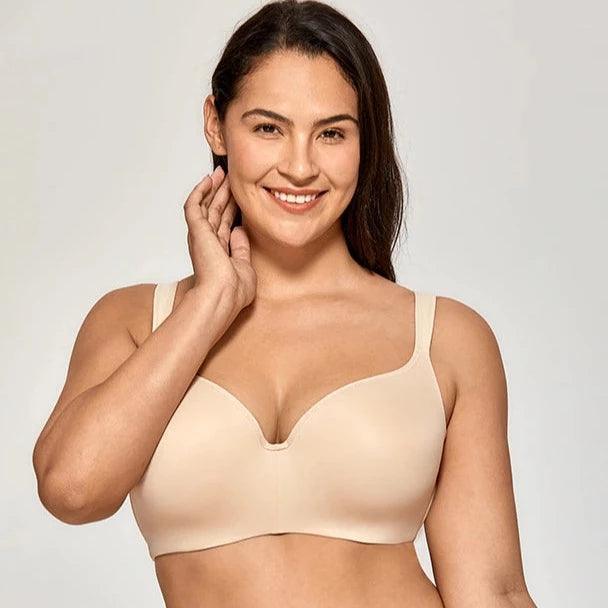 חזייה לא תפרים מודרנית עם קאפ מובנה ללוק נשי מרהיב - לה איסלה