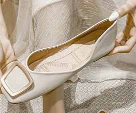 מוקסין אורטופדי בגימור נשי אלגנטי מספרד להופעה מדוייקת ונכונה וללוק מהמם - לה איסלה