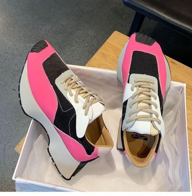 סניקרס איכותיות מעור בגיזרה אורטופדית וצבעונית להופעה הכי עדכנית שתהיה לך - לה איסלה