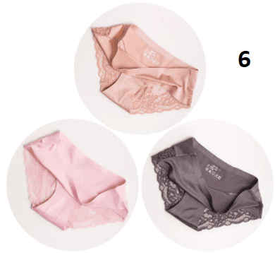 שלישיית תחתוני תחרה סקסיות - לה איסלה