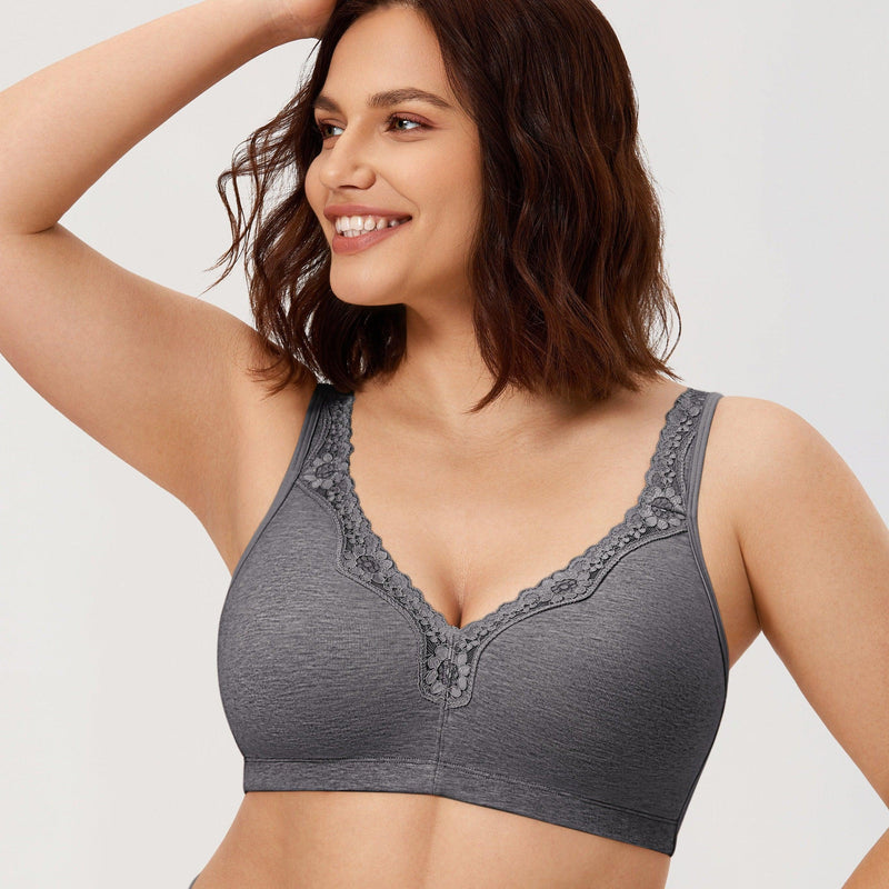 חזיית כותנה איכותית ששומרת על החזה במקומו הטבעי ללוק אותנטי