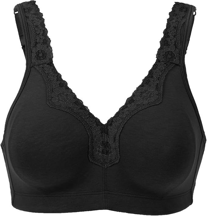 חזיית כותנה איכותית ללא עצם וללא ריפוד ששומרת על החזה במקומו הטבעי