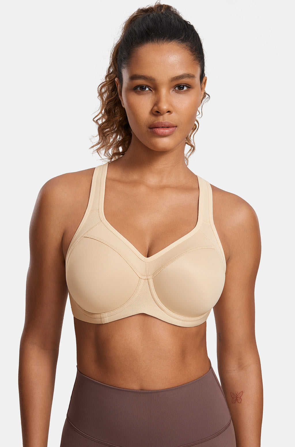 חזיית ספורט אורטופדית עם עצם בעצוב מהפכני שמרים את החזה ומגן על הגב התחתון