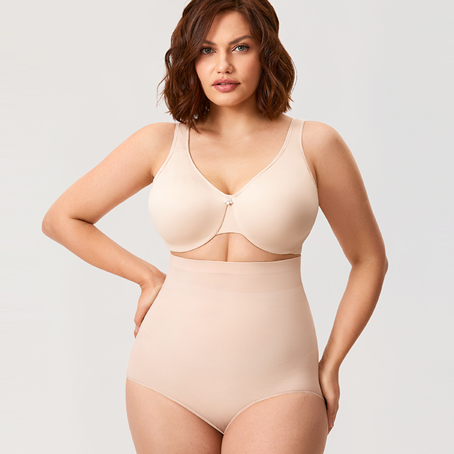 תחתון מחטב בגזרה גבוהה – שליטה בבטן (Seamless)