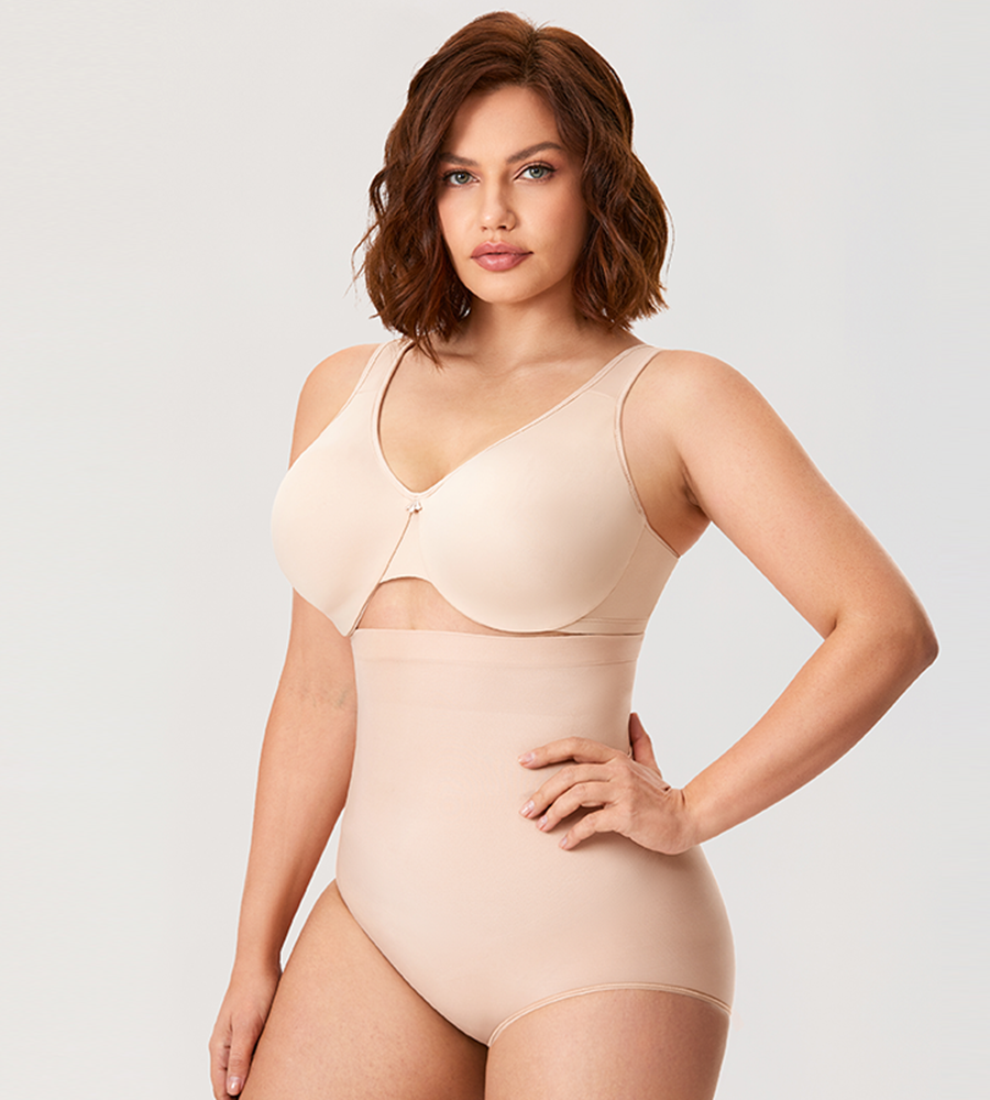 תחתון מחטב בגזרה גבוהה – שליטה בבטן (Seamless)